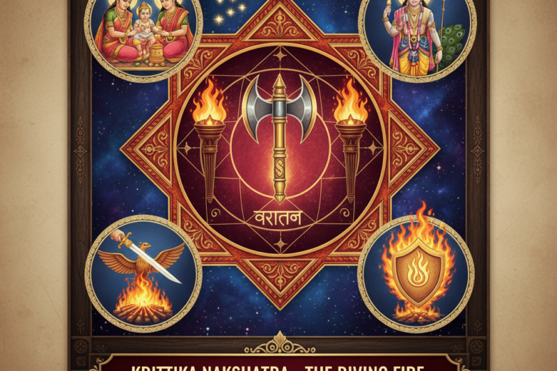 Kritika Nakshatra in Vedic jyotish