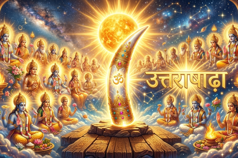 Uttara Ashadha Nakshatra elephant tusk symbol Vedic astrology