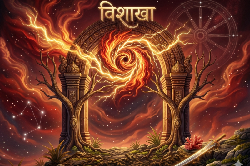 Vishakha Nakshatra in Vedic Astrology: Characteristics, Padas, Career, Marriage & Remedies