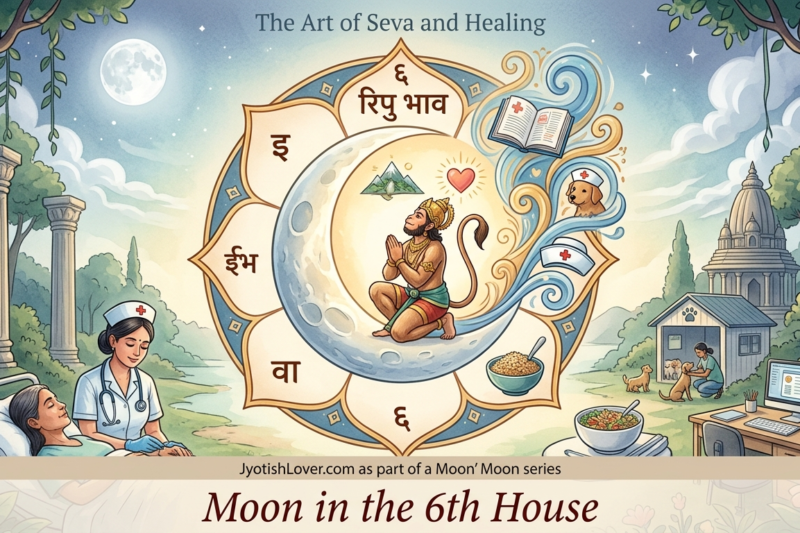 Moon in the 6th House: Health, Daily Work, and Overcoming Worries