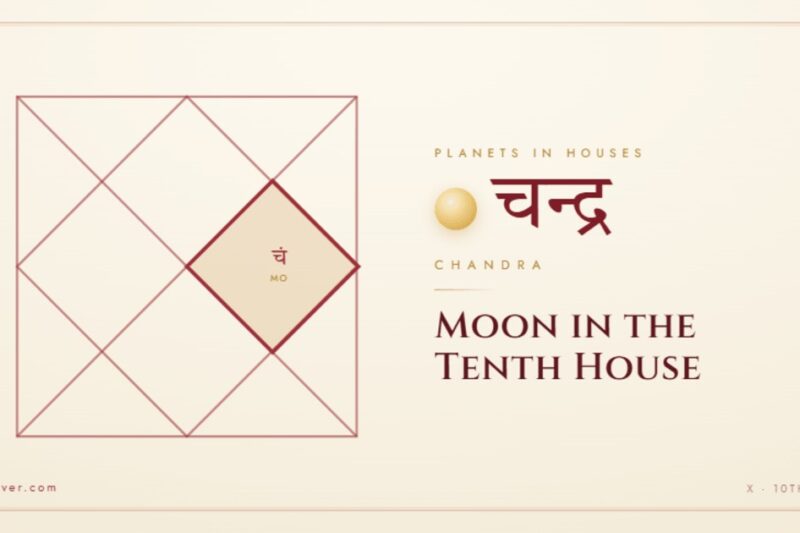 moon in 10th house in jyotish