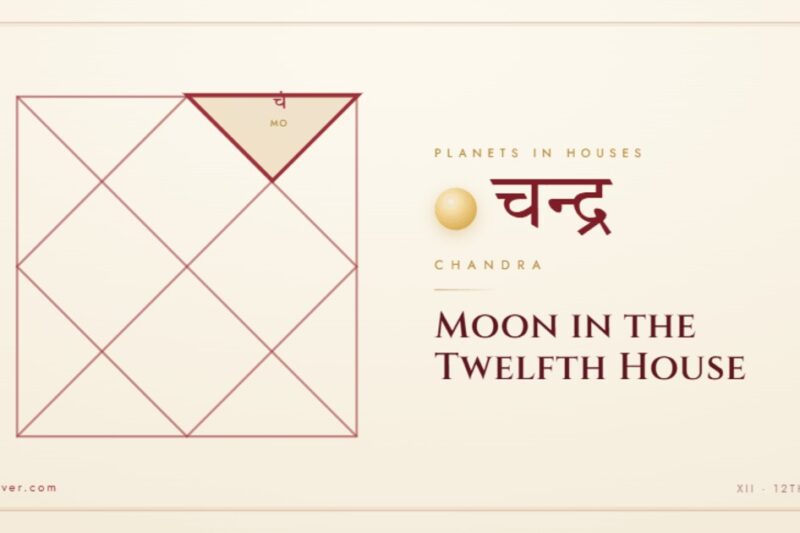 chandrama 12th house